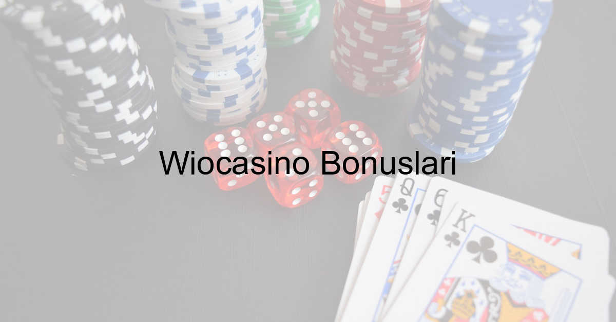 Wiocasino bonusları